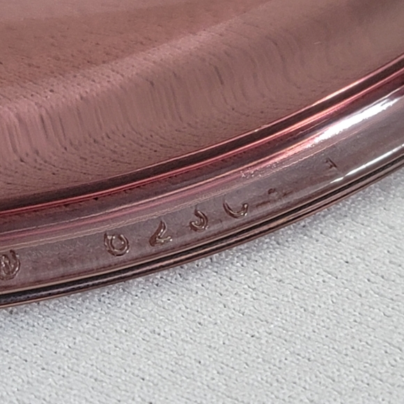 Vtg PYREX 1.5 QT Cover Cranberry - Picture 6 of 11